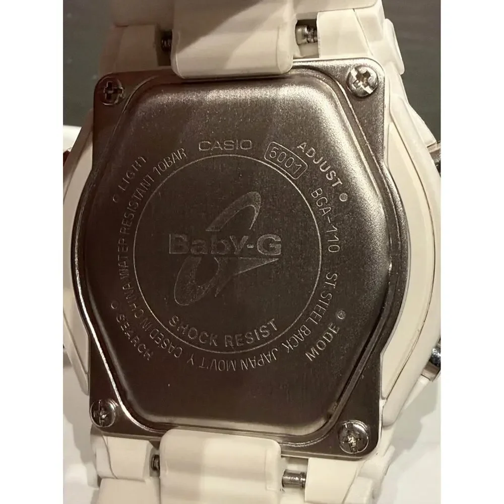 Baby-G BGA110-7B Chaton style design of the Slim Marine series by Casio